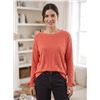 Image 1 : IMNYC Pullover Sweater in Red, Size Large/L