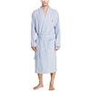 Image 1 : Polo Ralph Lauren Men's XL Striped Robe, 100 Percent Cotton