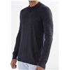Image 1 : Brunn & Stengade Long-Sleeve Polo Shirt, Size L