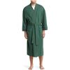 Image 1 : Sterling L/XL Robe in Green with Waffle Texture