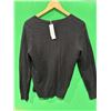 Image 3 : Hudson North Cashmere Sweater, Black, Size M