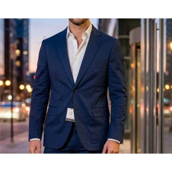 Men’s Navy Blazer, Model EHP1U780, Size 50