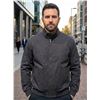 Image 1 : Men’s Mango Jacket, Size XXL, Black