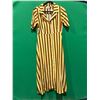 Image 2 : Compania Fantastica Striped Short-Sleeve Button-Up Dress, Size M