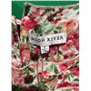 Image 4 : Moon River Floral Ruffle Long Blouse in Pink Size Large