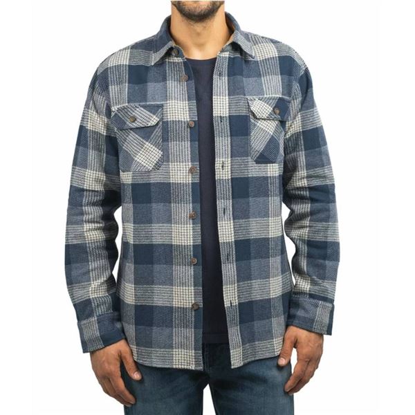 Jachs New York Men's Flannel Overshirt, M/M, Multi Color