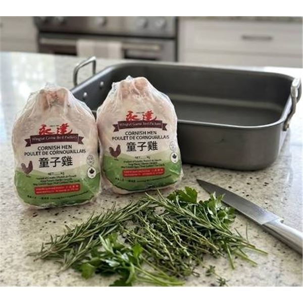 LOT OF 2 Cornish Hens by Wing Tat