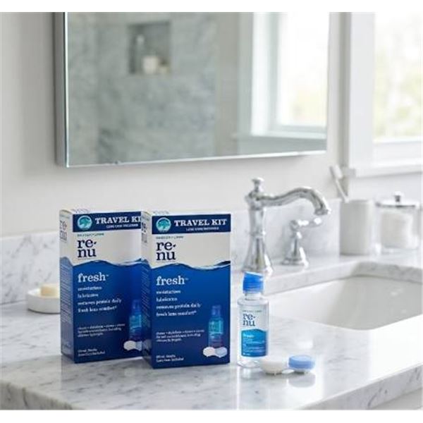 Bausch + Lomb renu Fresh Lens Travel Kit, 2pc
