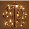Image 1 : 16-Inch Outdoor LED Light Ball with Timer