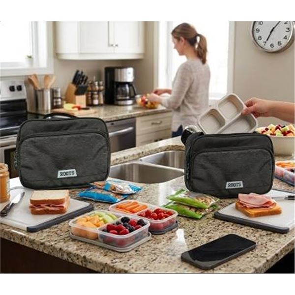 Roots Lunch Bag Lot of 2