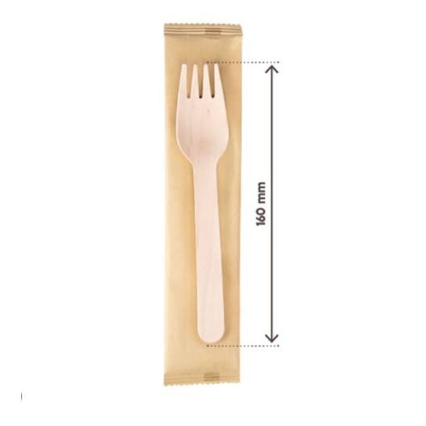 UPGC Individually Wrapped Birch Forks 1000 ct