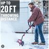 Image 1 : MZK Cordless Snow Shovel with Charger