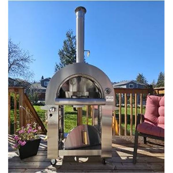 MB Chef Blue Wood Fired Pizza Oven