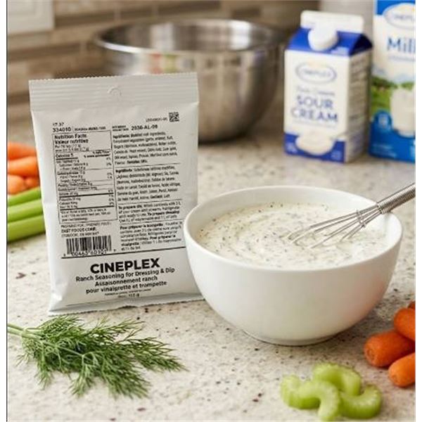 Cineplex Ranch Seasoning 15 x 112g