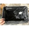 Image 4 : Amazon Basics Metallic Black Storage Bins 2pk