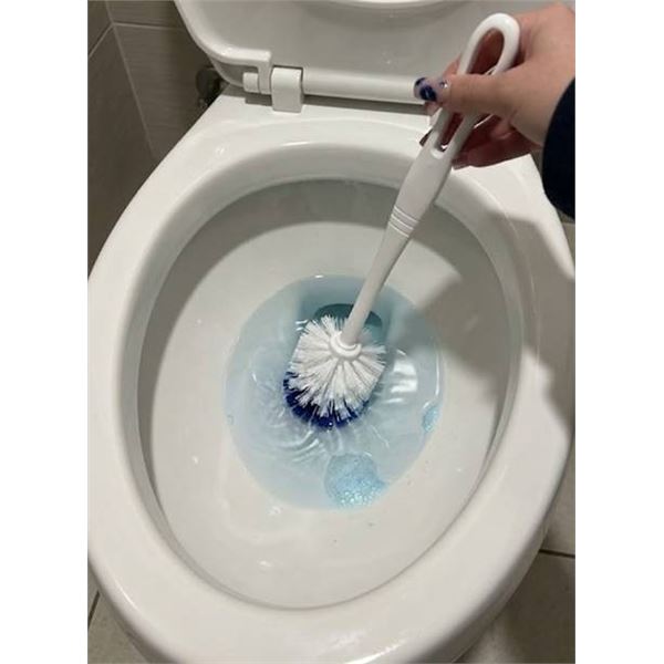 Amazon Basics Toilet Brush White 12-Pack