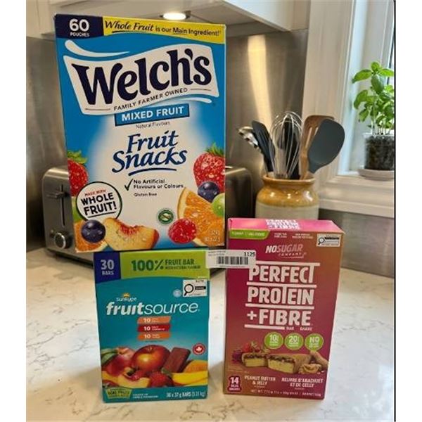 Fruit and Protein Snack Bars