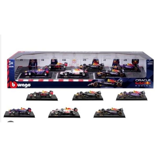 Bburago 1:43 Red Bull Racing Car Set