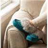Image 1 : Eugene Cloutier Aqua Suede Moccasins Size 5