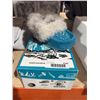 Image 2 : Eugene Cloutier Aqua Suede Moccasins Size 5