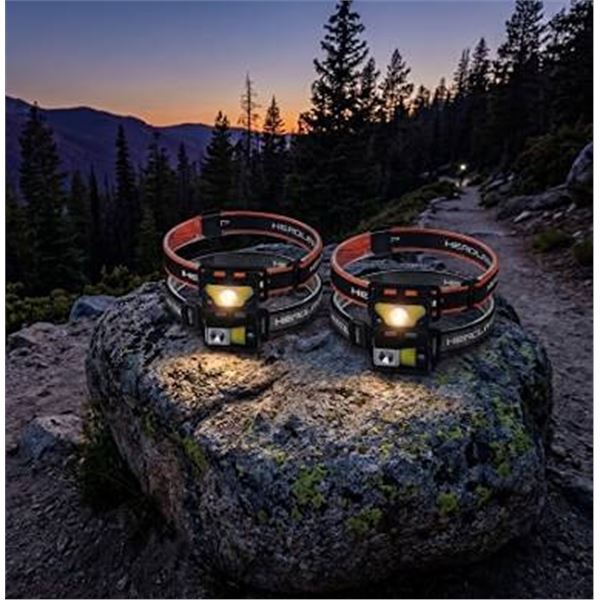 2 LED Clip-on Headlamps