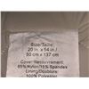 Image 3 : Body Pillow 20 in x 54 in White Cover