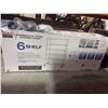 Image 2 : Seville Classics 6-Shelf Steel Rack