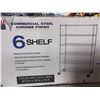 Image 4 : Seville Classics 6-Shelf Steel Rack