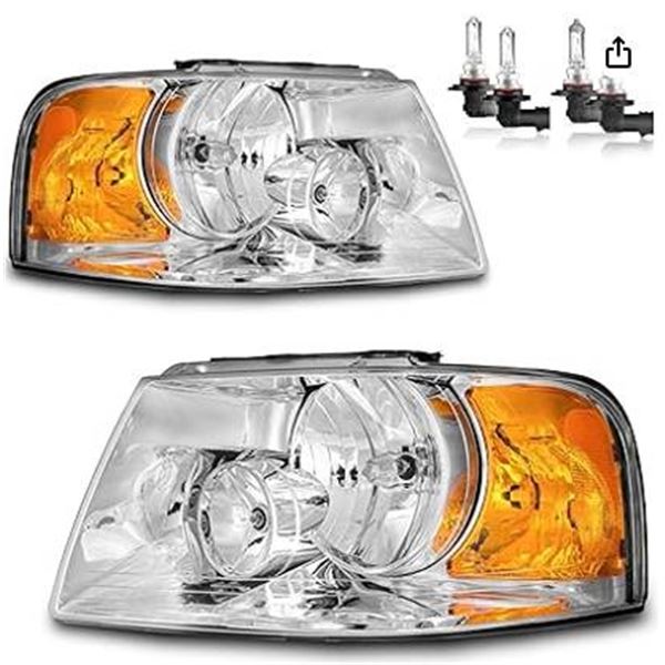 Vizoate Headlights for 2003-2006 Ford