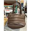 Image 2 : Lole Brown Quilted Tote Bag