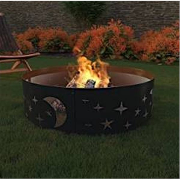 Amazon Basics Outdoor Steel Fire Ring