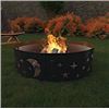 Image 1 : Amazon Basics Outdoor Steel Fire Ring