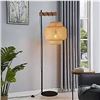Image 1 : Focuhx Modern Rattan Floor Lamp