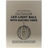 Image 3 : 16-Inch Outdoor LED Light Ball with Timer