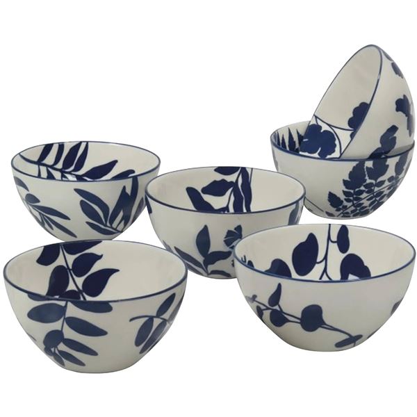 Certified Arbor Stoneware Bowls, 6-piece