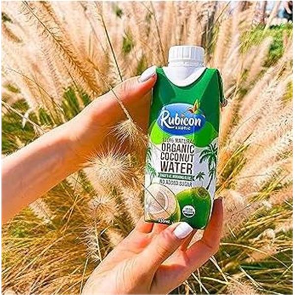 Rubicon Exotic Organic Coconut Water 12-Pack