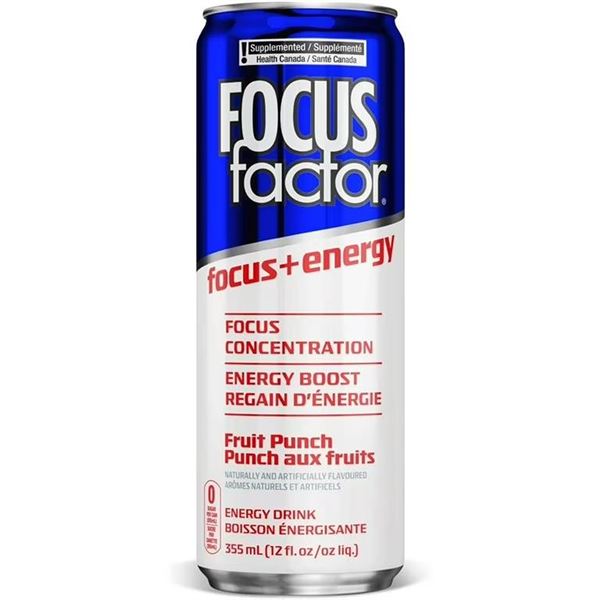 Focus Factor Focus + Energy Drink 355ml