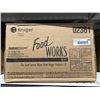 Image 2 : Kruger Food Works Blue Wipes Case 135 ct