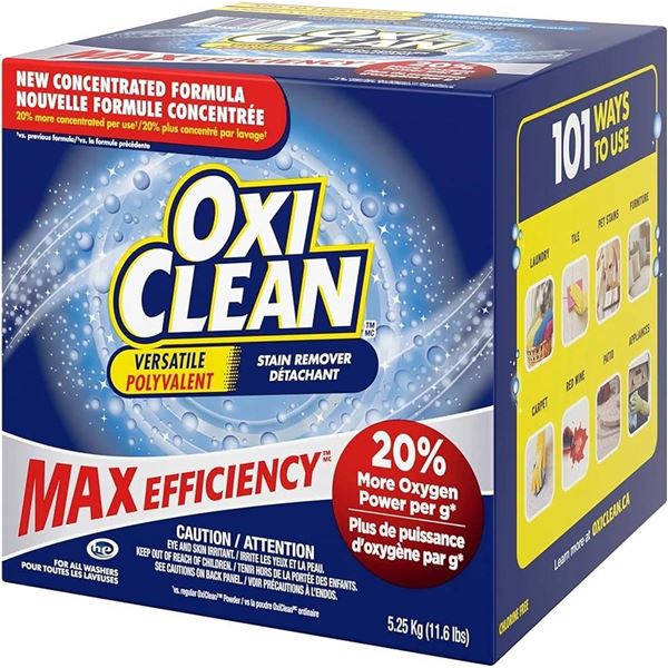 OxiClean Max Efficiency Stain Remover 5.25kg