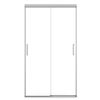 Image 1 : MAAX Incognito SH 60mm Clear Glass Shower DOORS 39-in to 42-in W x 74-in H in 8-mm Glass - Chrome Fr