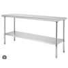 Image 1 : Trinity 72" Stainless Steel Table