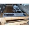 Image 3 : Navy Blue Fabric Sofa, Boxed