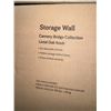 Image 4 : Sauder Storage Wall, Lintel Oak Finish