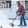 Image 1 : MZK Cordless Snow Shovel with Charger