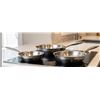 Image 1 : Meyer 3-Piece Stainless Steel Fry Pan Set