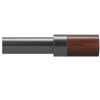 Image 1 : Umbra 2-Pack Curtain Rods, Nickel-Wood