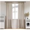 Image 2 : Umbra 2-Pack Curtain Rods, Nickel-Wood
