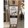 Image 4 : Umbra 2-Pack Curtain Rods, Nickel-Wood