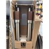 Image 5 : Umbra 2-Pack Curtain Rods, Nickel-Wood