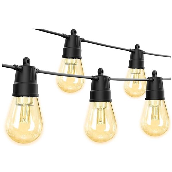 YSJ S14 2700K String Lights, 49ft